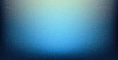 Teknoloji Arkaplanındaki Modern Devre Mikroçipi, Yüksek Teknolojik Dijital ve Güvenlik Konsepti Tasarımı, Yazı için Boş Alan, Vektör illüstrasyonu.