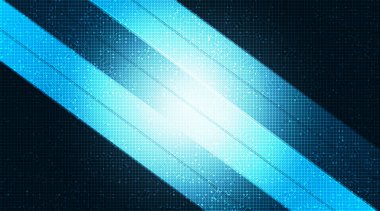 Siber Hız Işığı Mikroçipi Teknoloji Arkaplanı, Yüksek Teknolojik Dijital ve Güvenlik Konsepti Tasarımı, Yazılı Metin İçin Boş Alan, Vektör İllüstrasyonu.