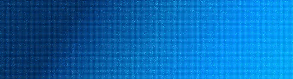 Panorama Light Blue Circuit Microchip Technology Future Background Tech Digital — Stock Vector