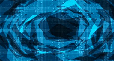 Soyut Devre Mikroçip Teknolojisi Geleceğin Arkaplanı, Yüksek Teknoloji Dijital ve Hız Kavramı Tasarımı, Metin için Boş Alan, Vektör İllüstrasyonu.