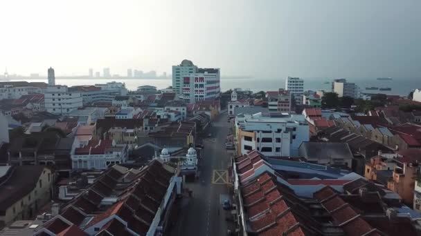 Moins de voitures au patrimoine mondial de l'UNESCO Georgetown pendant le confinement — Video