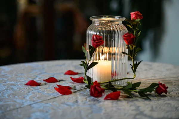 Decoracion Rincon Para Una Boda — Fotografia de Stock