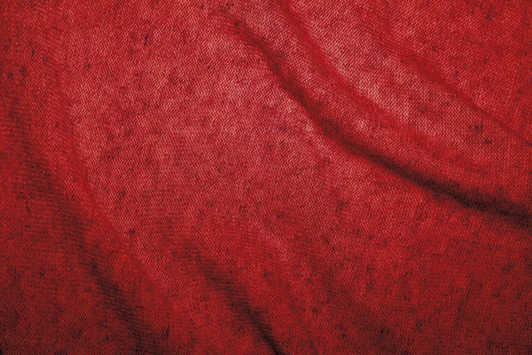 Textura de fibras rojas de lana con una superficie rugosa, fondo, abdominales —  Fotos de Stock