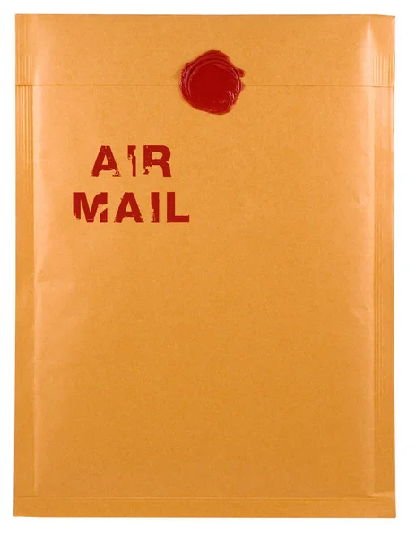 Binder Air Mail Text — Stock Photo, Image