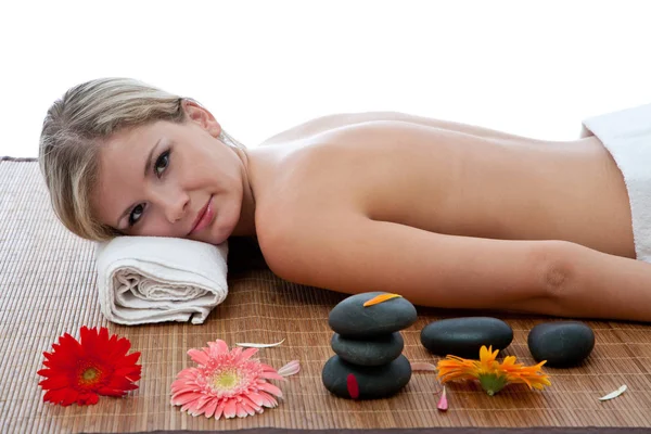 LaStone massage — Stockfoto