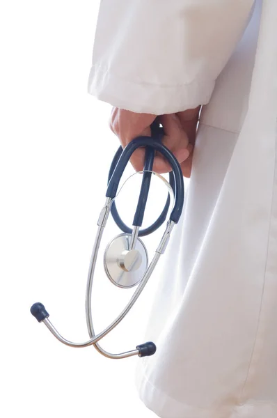 Médecin avec stéthoscope — Photo