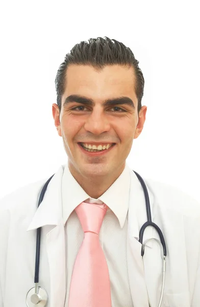 Mutlu doktor — Stok fotoğraf