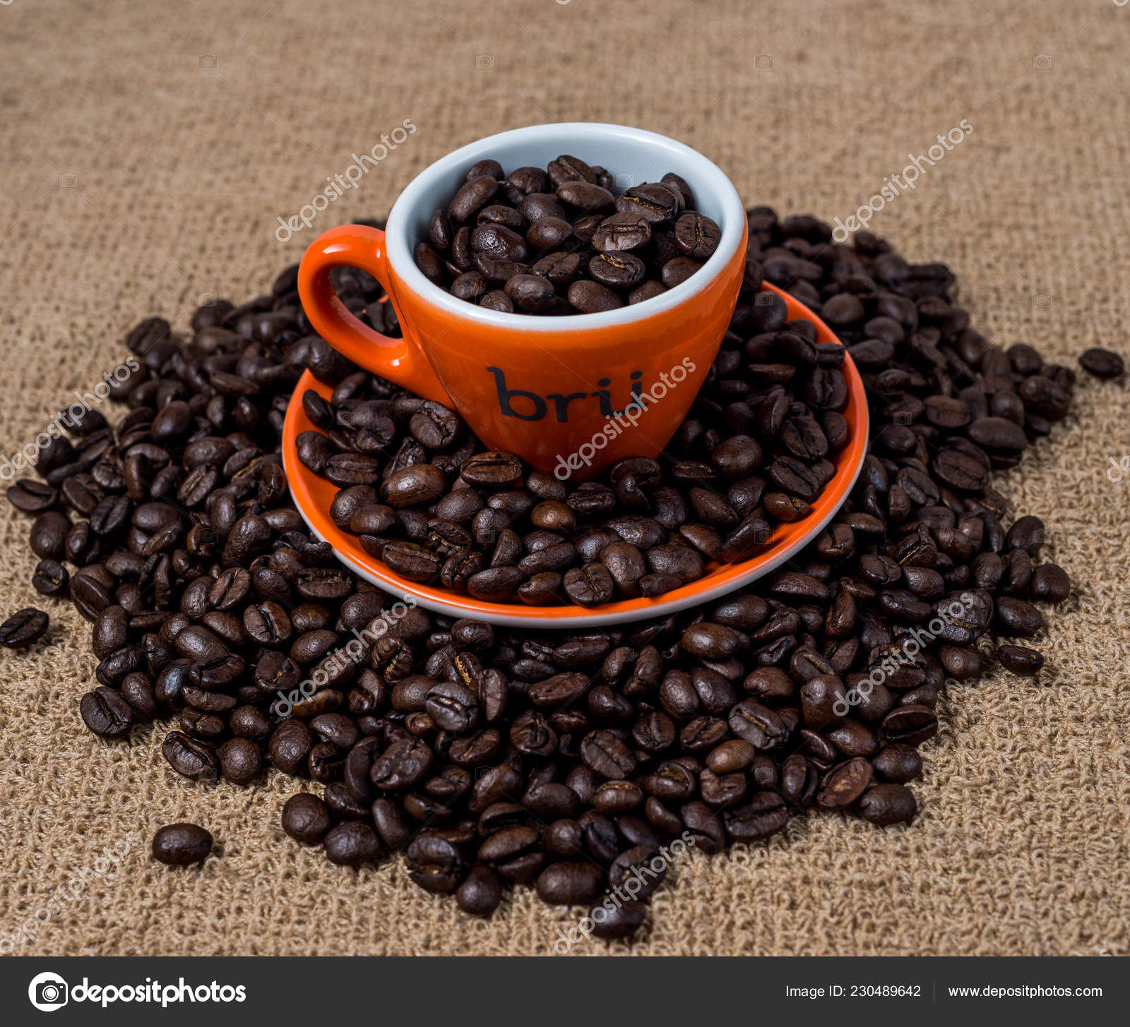 Brown Roasted Coffee Beans Seed Dark Background Espresso Dark