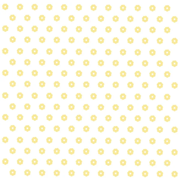 无缝黄色花卉花卉图案 — 图库矢量图片