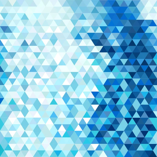 Moderne Blaue Abstrakte Hintergrund Mit Dreiecken — Stockvektor