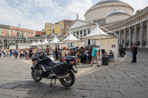 Nápoles Italia Junio 2018 Los Carabinieri Celebran 204 Aniversario Piazza —  Fotos de Stock