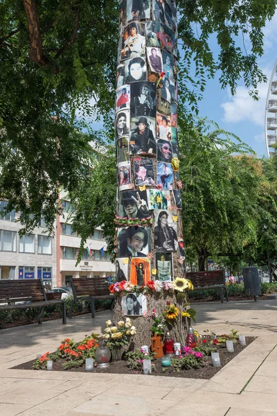 Budapest Hungary August 2018 Front Tree Hotel Michael Jackson Staying — стоковое фото