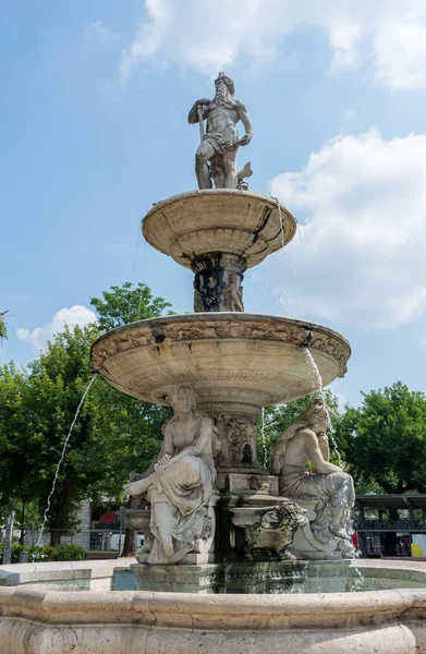 Budapest Ungarn August 2018 Das Parlament Von Budapest Ist Ein — Stockfoto