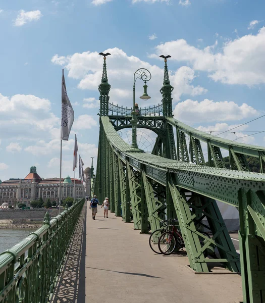 Βουδαπέστη Ουγγαρία Αυγούστου 2018 Κοινοβούλιο Της Βουδαπέστης Είναι Ένα Παλάτι — Φωτογραφία Αρχείου