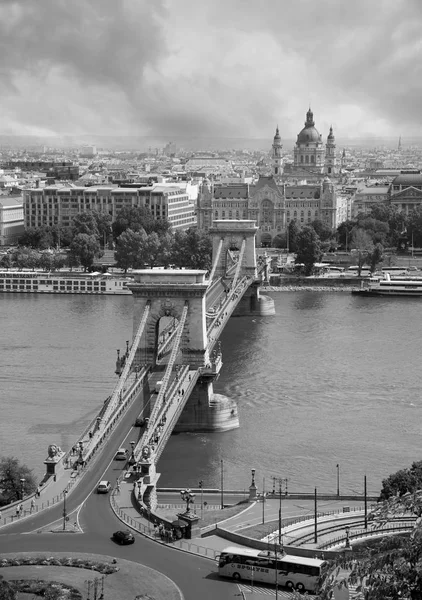 Budapešť Maďarsko Srpna 2018 Parlament Budapešti Palác Budapešti Symbol Sídlem — Stock fotografie