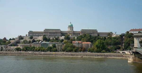 Budapest Hungría Agosto 2018 Parlamento Budapest Palacio Budapest Símbolo Sede — Foto de Stock