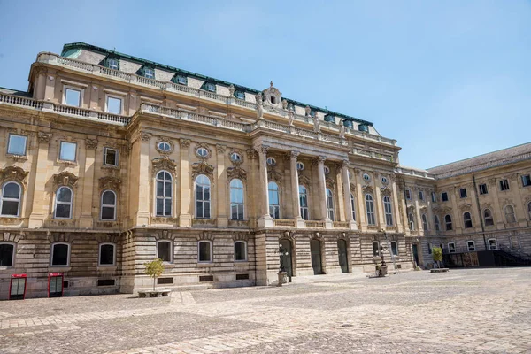 Budapešť Maďarsko Srpen 2018 Architektura Buda Castle Historického Muzea — Stock fotografie