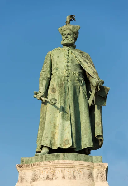 Budapest Hongrie Août 2018 Statue Homme État Hongrois Istvan Bocskai — Photo