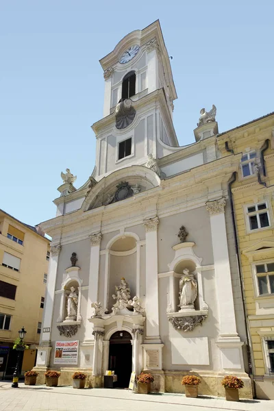 Budapešť Maďarsko Srpna 2018 Evangelická Luteránská Církev Deak Ferenc — Stock fotografie