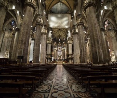 Milano Dome İç - İtalya