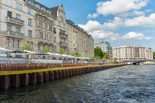 Ciuty landscape from river - Berlin - Németország — Stock Fotó