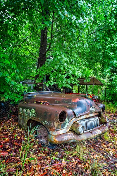 Rusting Vintage Car Taken Pacific Highway Palmdale Nsw Austrália Janeiro — Fotografia de Stock