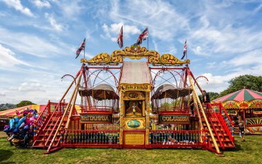 Carters vintage buhar adil 4 Ağustos 2018 alınan Royal Victoria Park, banyo, Avon, İngiltere