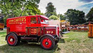 Carters vintage buhar adil 4 Ağustos 2018 alınan Royal Victoria Park, banyo, Avon, İngiltere