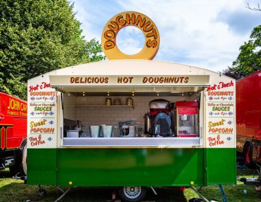 Carters vintage buhar adil 4 Ağustos 2018 alınan Royal Victoria Park, banyo, Avon, İngiltere