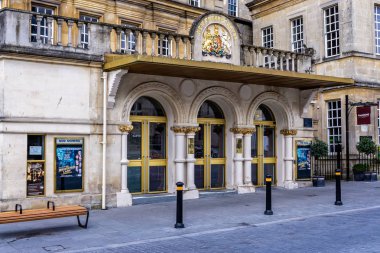 Theatre Royal Sawclose, Bath, Somerset, İngiltere üzerinde 13 Mayıs 2018 alınan, banyo
