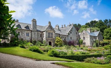 Cotehele ev ve bahçeler Cotehele, Cornwall, İngiltere 1 Temmuz 2013'de alınan