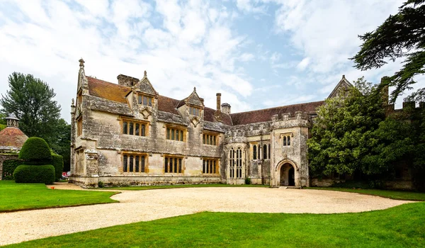 Athelhampton Hall Och Hus Puddletown Dorset Storbritannien Den Juni 2018 — Stockfoto