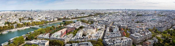 Vue Panoramique Depuis Plateforme Observation 2Ème Étage Tour Eiffel Paris — Photo