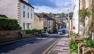 Kuzey geçit ve pazar yeri, Frome Frome, Somerset, İngiltere 26 Nisan 2018'de alınan