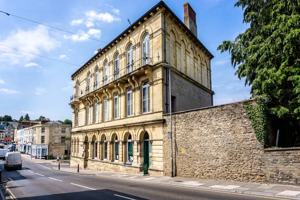 Edificio Icónico Del Museo Frome Tomado North Parade Frome Somerset — Foto de Stock