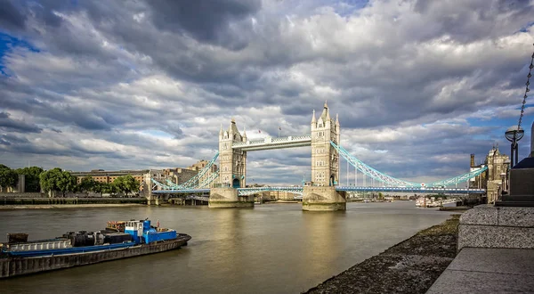 Tower Bridge South Bank Prise Londres Royaume Uni Juillet 2017 — Photo
