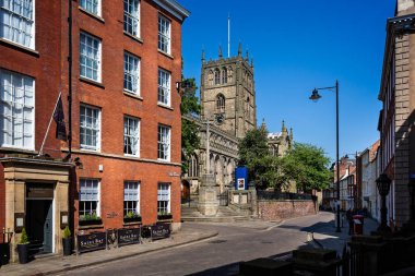 Dantel District of Nottingham Nottingham, Nottinghamshire, İngiltere 24 Mayıs 2018'de alınan St Mary Kilisesi