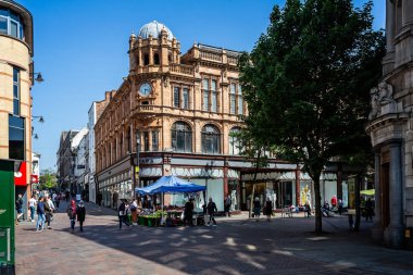 Pelham Street, Nottingham Nottingham, Nottinghamshire, İngiltere 24 Mayıs 2018'de çekilen ilk kimyager deposunda çizme