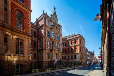 Adam'ın binada dantel District of Nottingham Nottingham, Nottinghamshire, İngiltere 24 Mayıs 2018'de alınan
