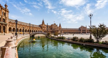 Sevilla, İspanya'da 24 Eylül 2015 alınan İspanyol plaza