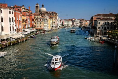 Vapporetoları gezinme büyük kanal 16 Ekim 2007 tarihinde gerçekleştirilen Venedik, İtalya