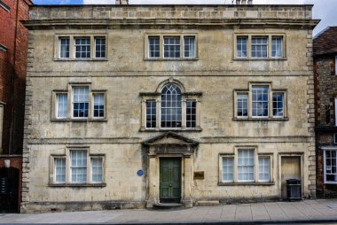 Tarihi 18 yüzyıl Chantry High Street, Warminster, Wiltshire, İngiltere 14 Ağustos 2018 alınan