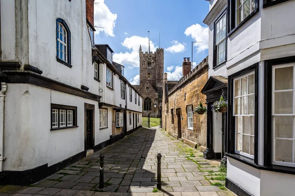 Igreja Medieval Johns Devizes Wiltshire Reino Unido Tomada Maio 2018 — Fotografia de Stock