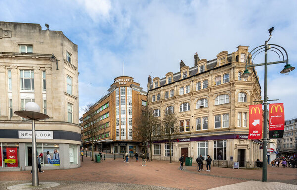 Здание Bristol & West House в Ричмонд Хилл, Борнмут, Дорсет, Великобритания, 7 февраля 2020 года
