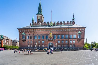 Kopenhag Belediye Binası 18 Temmuz 2019 'da Danimarka' nın başkenti Kopenhag 'da kurulmuştur.