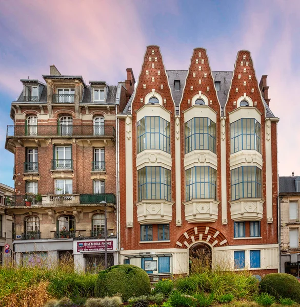 Art Deco Budova Saint Quentin Aisne Francie Července 2019 — Stock fotografie