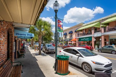 Dora Dağı şehir merkezi, Florida, ABD 23 Mayıs 2019
