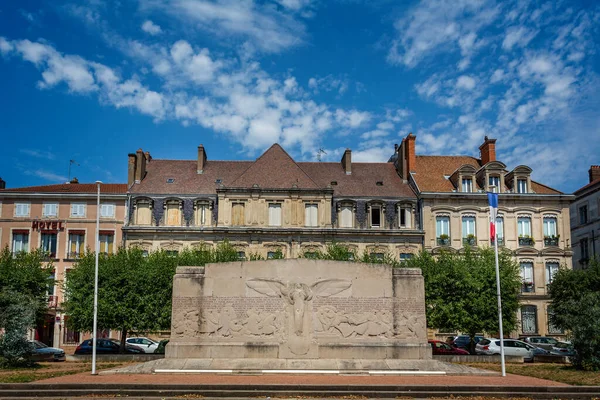 Válečný Památník Chalon Sur Saone Burgundy Francie Července 2019 — Stock fotografie
