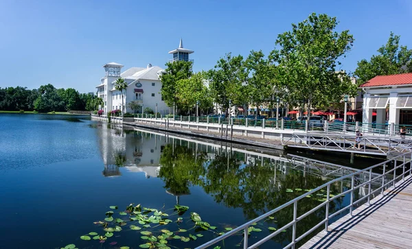 Downtown Lakeside Street Celebration Orlando Florida Eua Maio 2019 — Fotografia de Stock