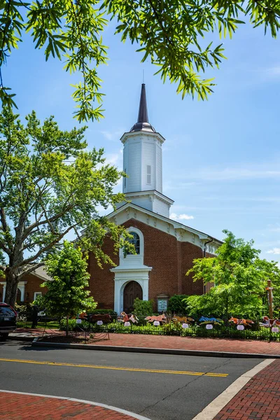 Middleburg Birleşik Metodist Kilisesi Middleburg Virginia Abd Mayıs 2019 — Stok fotoğraf